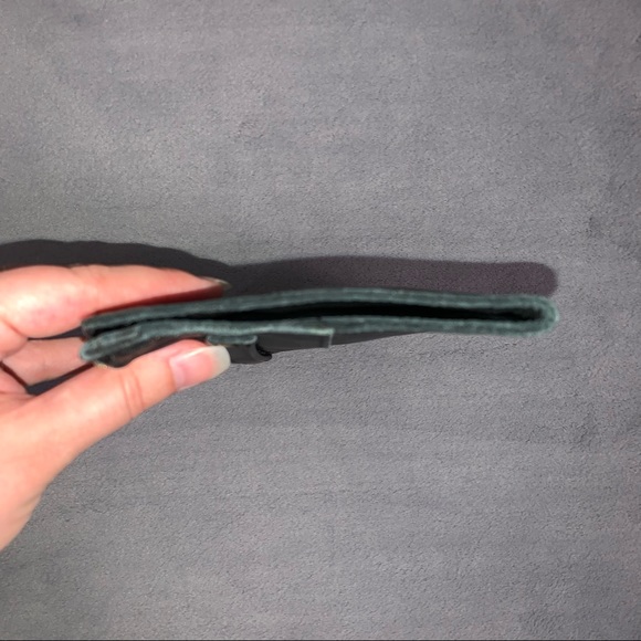 American Apparel Leather Foldable Clutch Bag - Picture 8 of 10